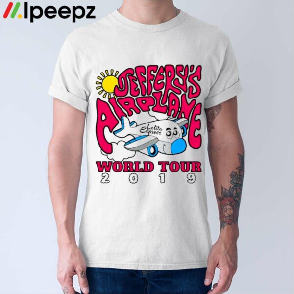 Jefferys Airplane World Tour 2019 Shirt