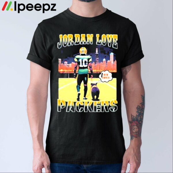 Jordan Love Packer New Owner Cosplay John Wick Shirt