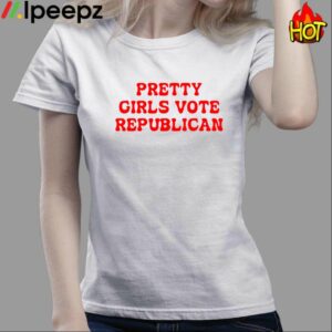 Julie Pretty Girls Vote Republican Shirt