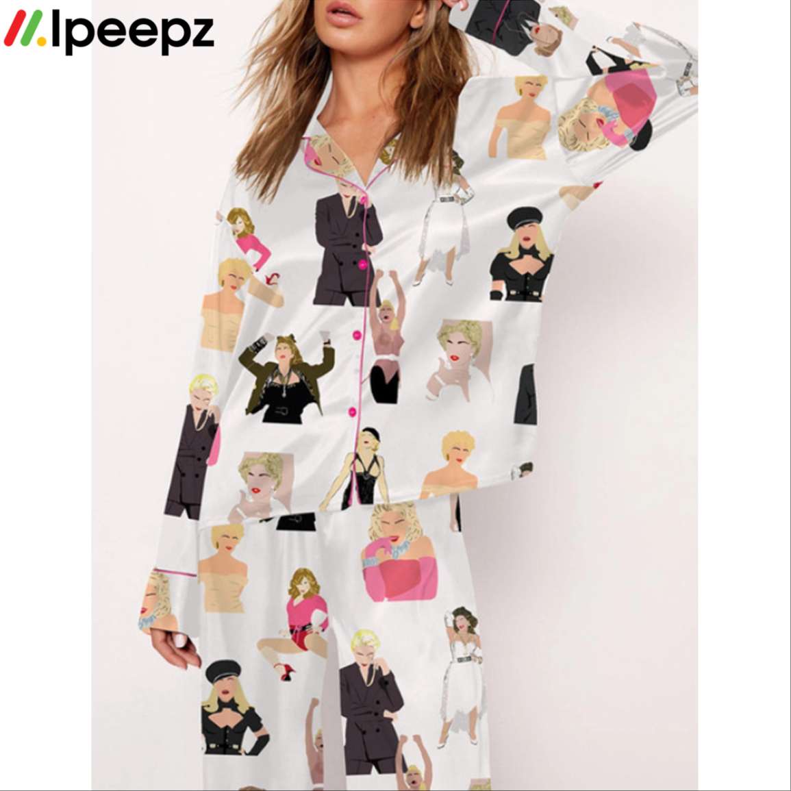 Madonna Inspired Pajama Set