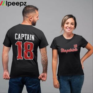 Matthew Slater Patriots Captain 18 Shirt