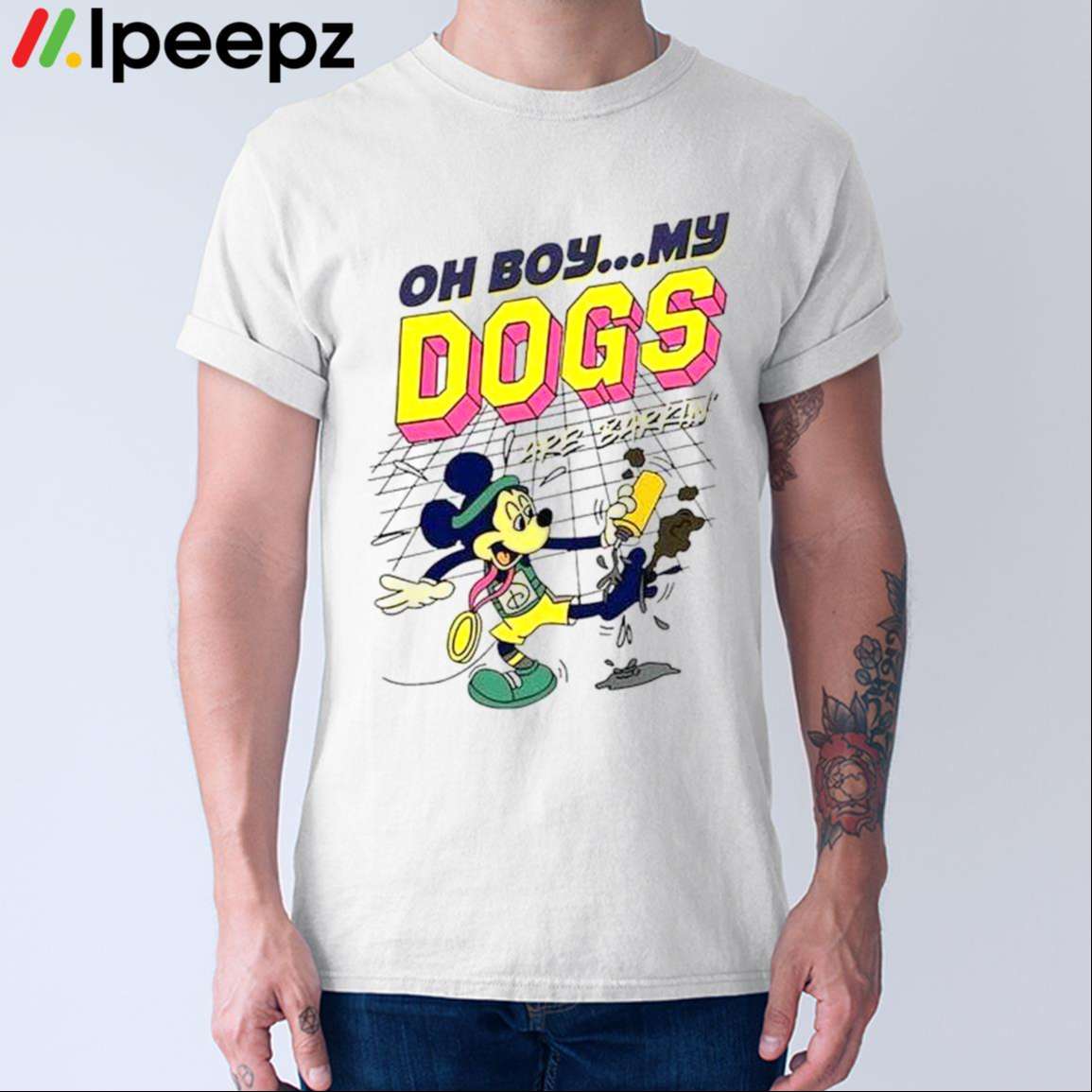 Oh Boy My Dogs Are Barking Shirt
