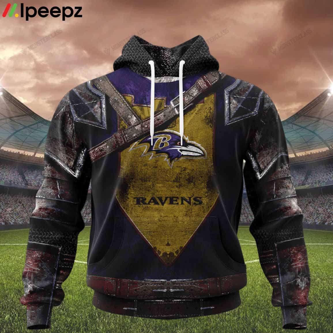 Ravens Warrior Customized Hoodie