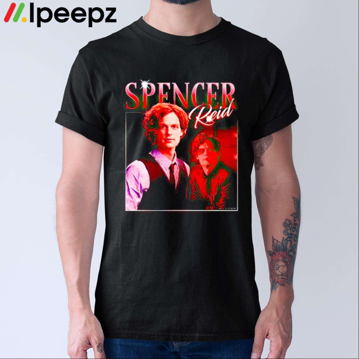 Spencer Reid 80s Retro Shirt