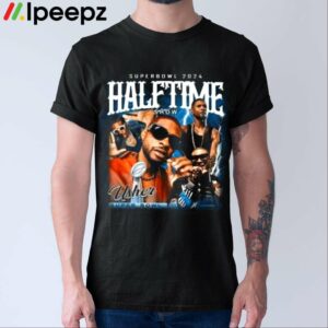 Super Bowl 2024 Halftime Show Usher Shirt