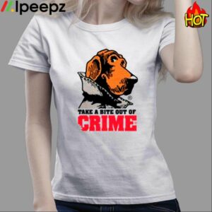 Take A Bite Out Of Crime Shirt