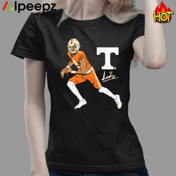 Tennessee Football Nico Iamaleava Superstar Pose Shirt