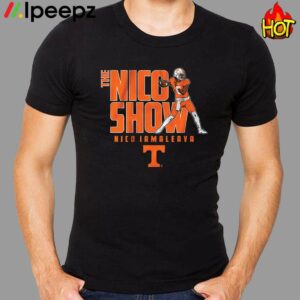 Tennessee Football The Nico Iamaleava Show Shirt