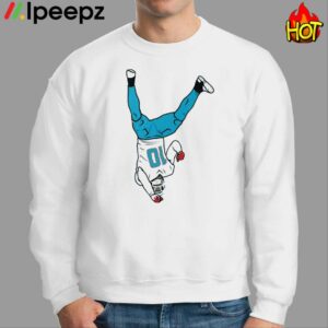 Tyreek Hill Miami Dolphins Football Backflip Shirt 2