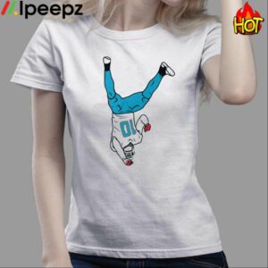 Tyreek Hill Miami Dolphins Football Backflip Shirt 3