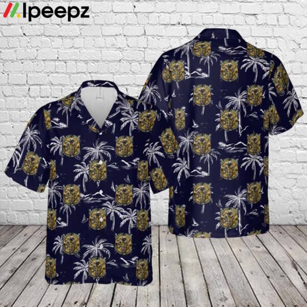 US Navy Chief Spartan Hawaiian Shirt