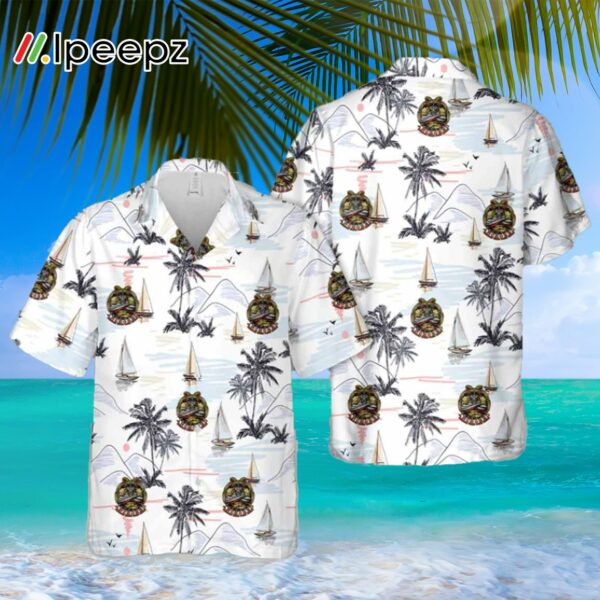 US Navy Senior Chief Goat Locker Hawaiian Shirt