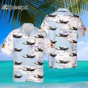 US Navy VQ-2 Squadron EP-3E aircraft Hawaiian Shirt