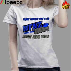 Want Music Buy A CD Radio With Balls Shirt
