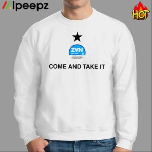 Zyn Cool Mint Come And Take It Chuck Shirt