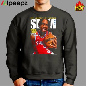 30th Anniversary Takedver Slam Tyrese Maxey Catch Me If You Can Shirt