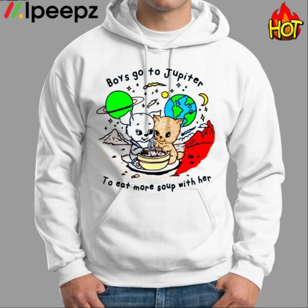 Boys Go To Jupiter To Eat More Soup With Her Shirt