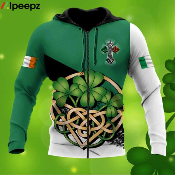 Celtic Cross Ireland St Patricks Day 3D Shirt