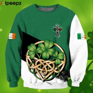 Celtic Cross Ireland St Patricks Day 3D Shirt