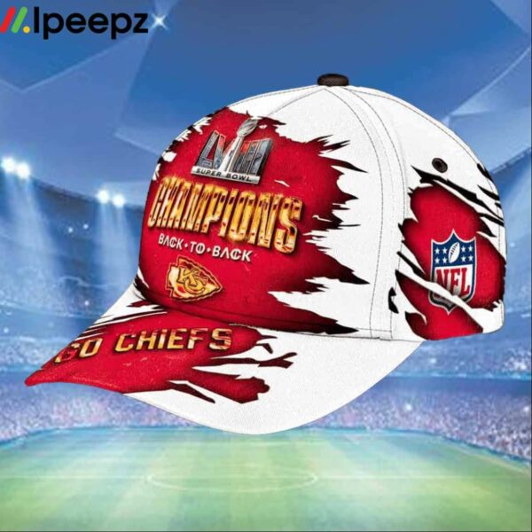 Chiefs Super Bowl LVIII Back 2 Back Champions Classic Cap
