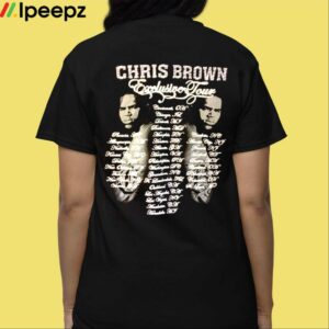 Drake Chris Brown Tour Shirt