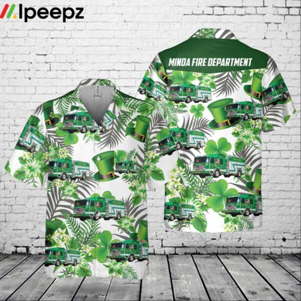 Fire Department St Patricks Day Hawaiian Shirt