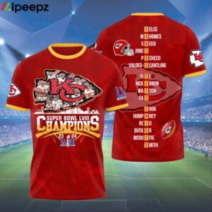 KC Super Bowl LVIII Champions 2023 2024 Shirt