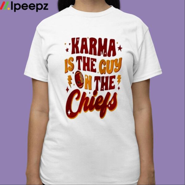 Karma Is The Guy On The Chiefs Shirt