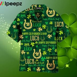 Lucky Charm St Patricks Day Hawaiian Shirt