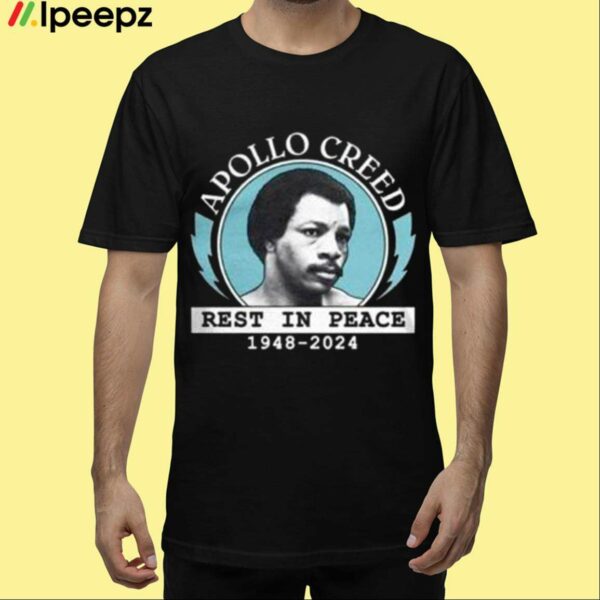 RIP Apollo Creed Rest In Peace Shirt