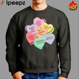 Shane Dawson Podcast Conspiracy Candy Heart Shirt