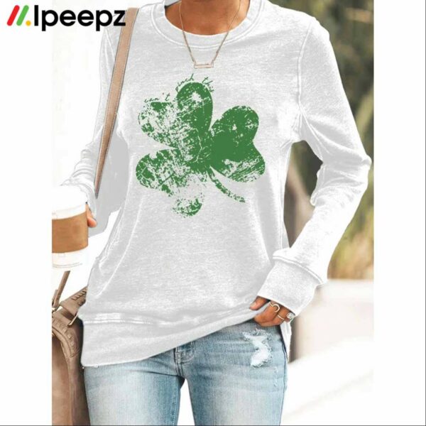 St Patricks Day Cant Pinch This Lucky Shamrock Casual Sweatshirt