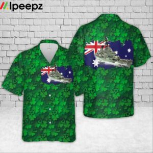St Patricks Day Royal Australian Navy Hawaiian Shirt