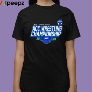 2024 Acc Wrestling Championships Chapel Hill Nc Logo Shirt 6 WG1