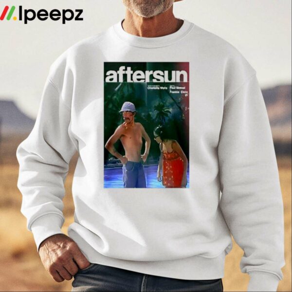 Aftersun Charlotte Wells Paul Mescal Frankie Corio Shirt