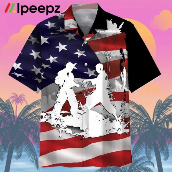 American Karate Hawaiian Shirt