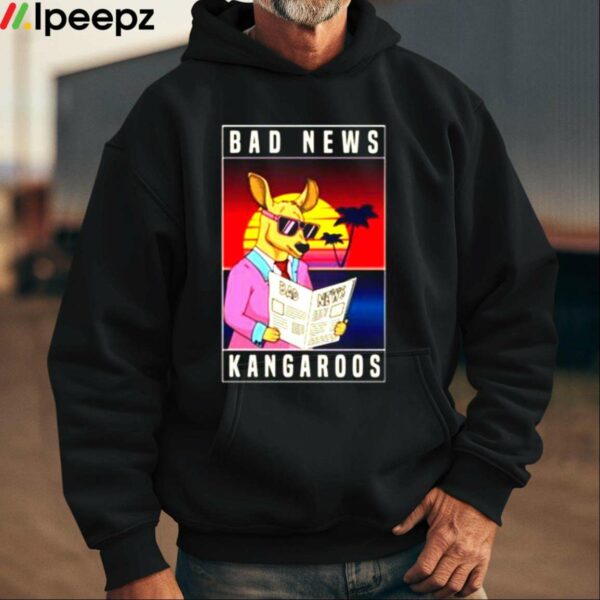 Bad News Kangaroo Bnk Retro Shirt