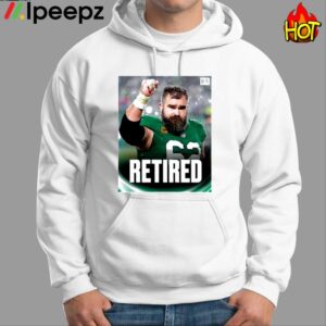 Eagles Bleacher Report Jason Kelce Is Retiring Shirt