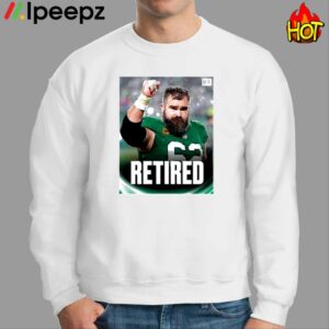 Eagles Bleacher Report Jason Kelce Is Retiring Shirt