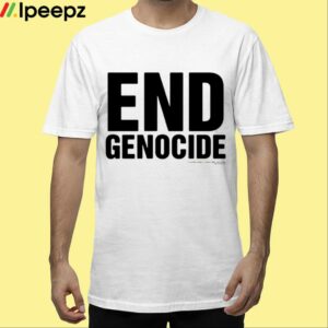 End Genocide Katharine Hamnett Shirt