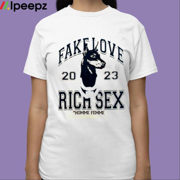 Floyd Mayweather Fake Love Rich Sex Shirt