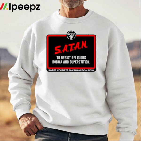 Hell Raiser Sober Faction S.A.T.A.N Shirt