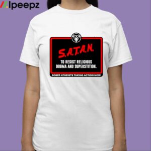 Hell Raiser Sober Faction S.A.T.A.N Shirt