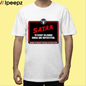 Hell Raiser Sober Faction S.A.T.A.N Shirt