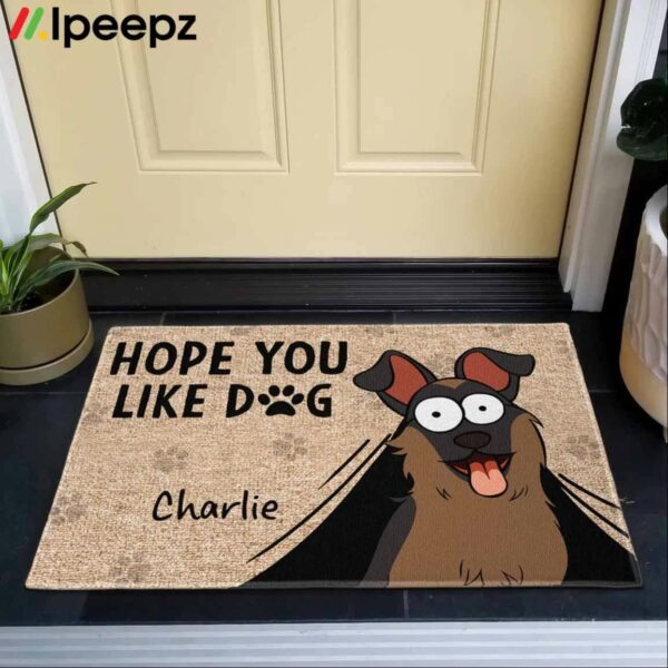 Hope You Like Dog Charlie Doormat