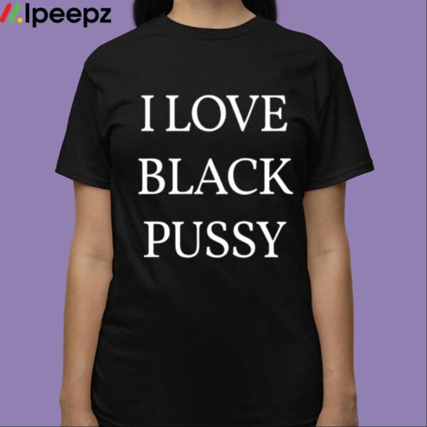 Kirk Cousins I Love You Black Pussy Shirt