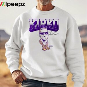 Kirk Cousins Kirko Chainz Chainz Minnesota Signature Shirt