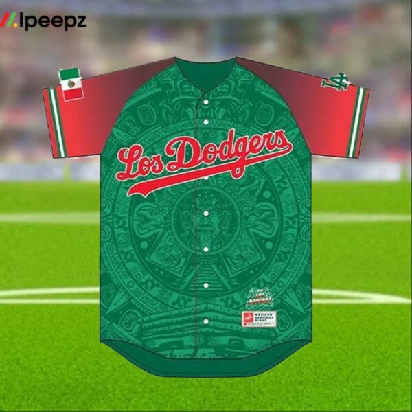 LA Dodgers Mexican Heritage jersey 2024 Giveaway