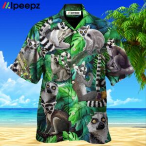 Lemur Madagascar In The Jungle Awesome Hawaiian Shirt