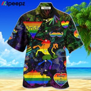Lgbt Be Careful Who You Hate Hawaiian Shirt